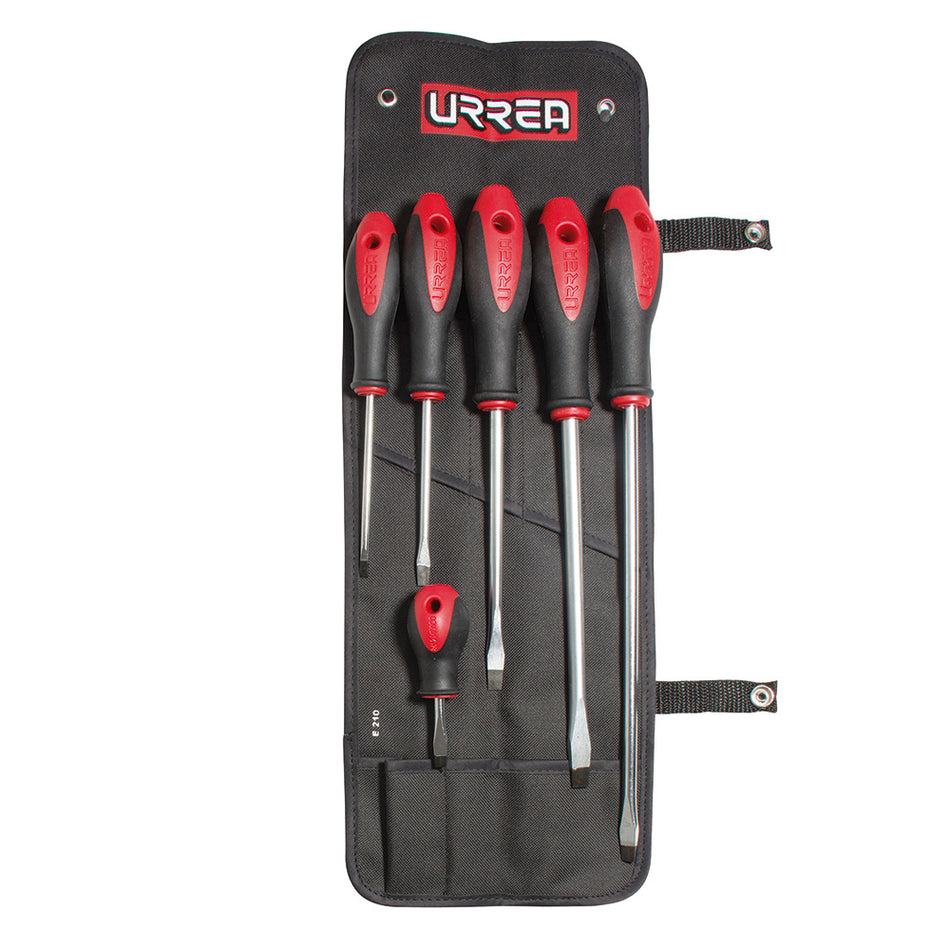 JUEGO DE DESTORNILLADORES CON MANGO BIMATERIAL COMBINADOS 6 PIEZAS SKU 8600B