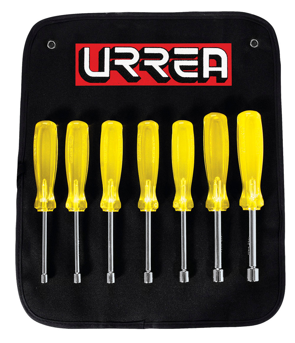 JUEGO DE DESTORNILLADORES CON MANGO AMBAR DE CAJA METRICOS 7 PIEZAS SKU 9230M