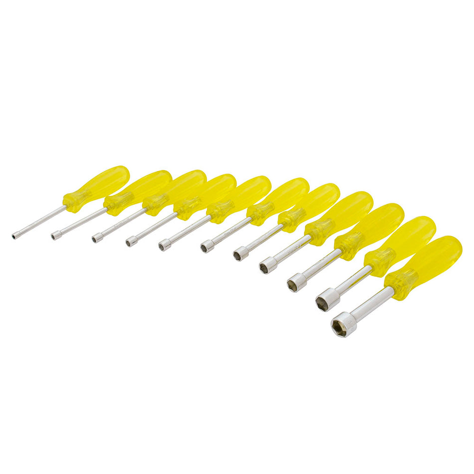 JUEGO DE DESTORNILLADORES CON MANGO AMBAR DE CAJA METRICOS 11 PIEZAS SKU 9231M