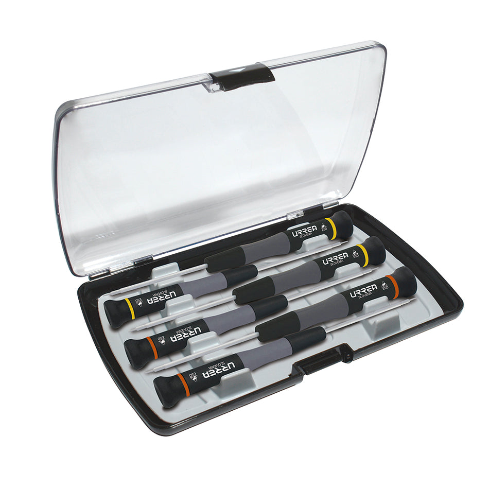 JUEGO DE DESTORNILLADORES DE PRECISION ESD ANTI ESTATICOS COMBINADOS 6 PIEZAS SKU 9501BC