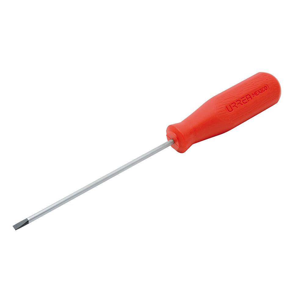 DESTORNILLADOR CON MANGO ROJO PUNTA CABINET BARRA REDONDA 3 16 X 4 SKU 9632R