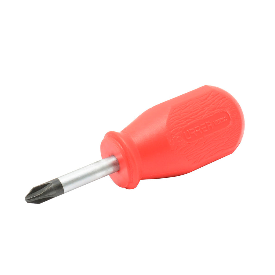 DESTORNILLADOR CON MANGO ROJO PUNTA PHILLIPS TIPO TROMPO BARRA REDONDA 2 X 1 3 8 SKU 9671R