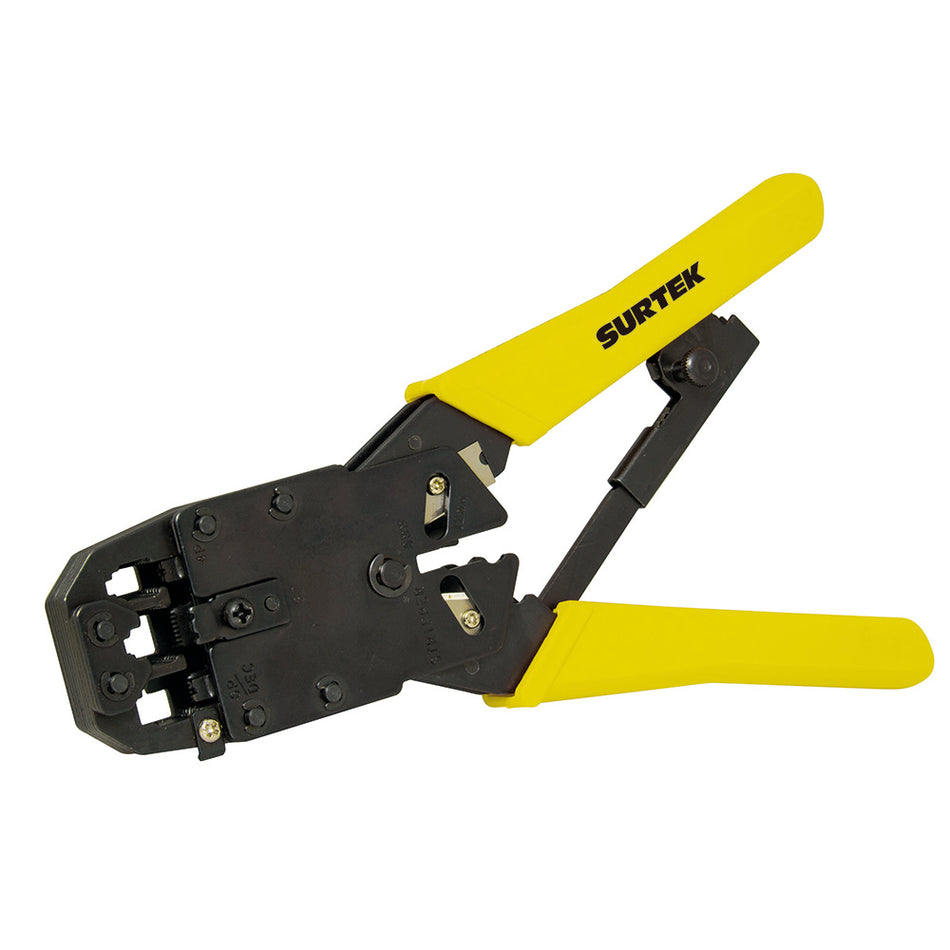 PINZA PONCHADORA MODULAR 8" PARA CONECTORES RJ45, RJ12, RJ9 SKU 9940