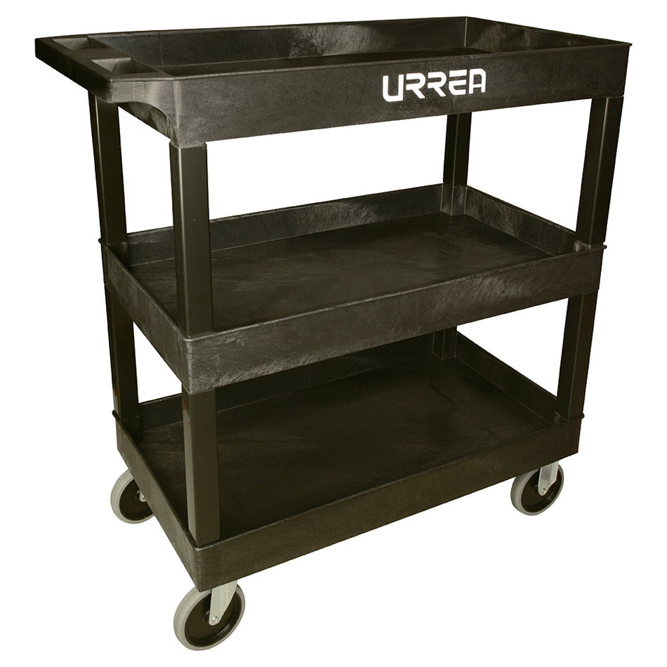 CARRO UTILITARIO PLASTICO 35 X 18 3 NIVELES SKU 9980P