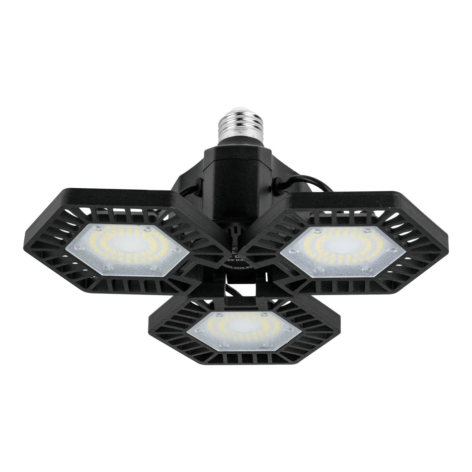 Luminario de LED 65 W, aluminio con 3 paneles abatibles SKU ABA-700L0