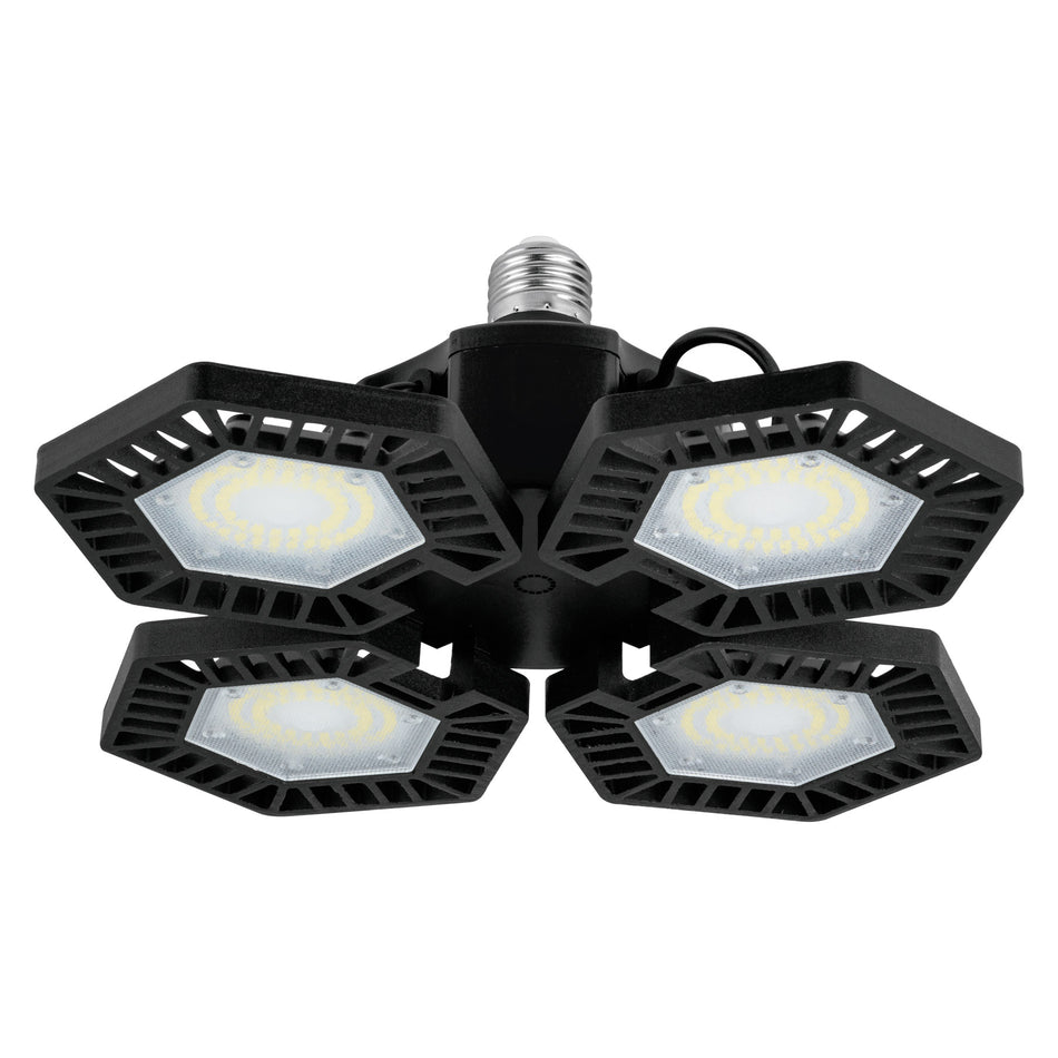 Luminario de LED 100 W, aluminio con 4 paneles abatibles SKU ABA-701L0