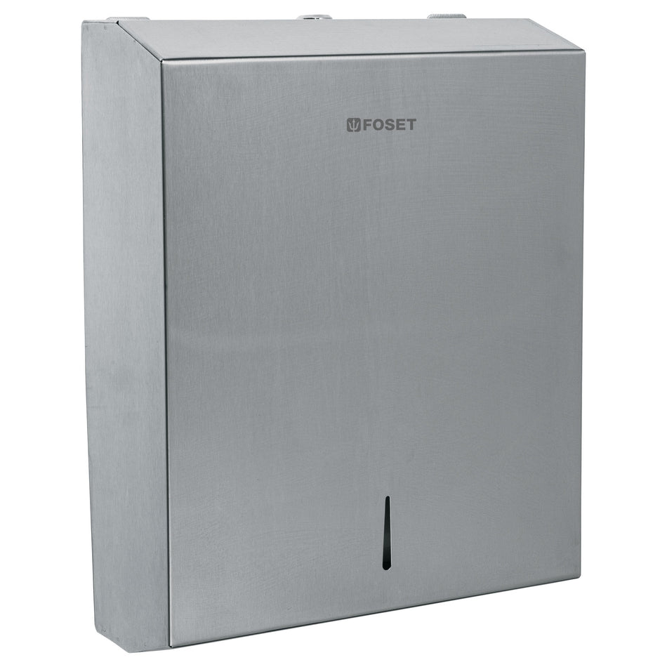 Dispensador de acero inox. para toallas de papel, Foset SKU ABP-30X