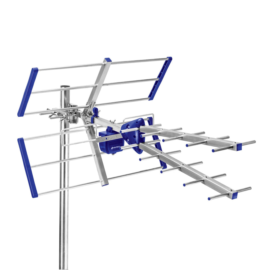 Antena aérea para TV HD, 17 elementos, Volteck SKU ANAE-210