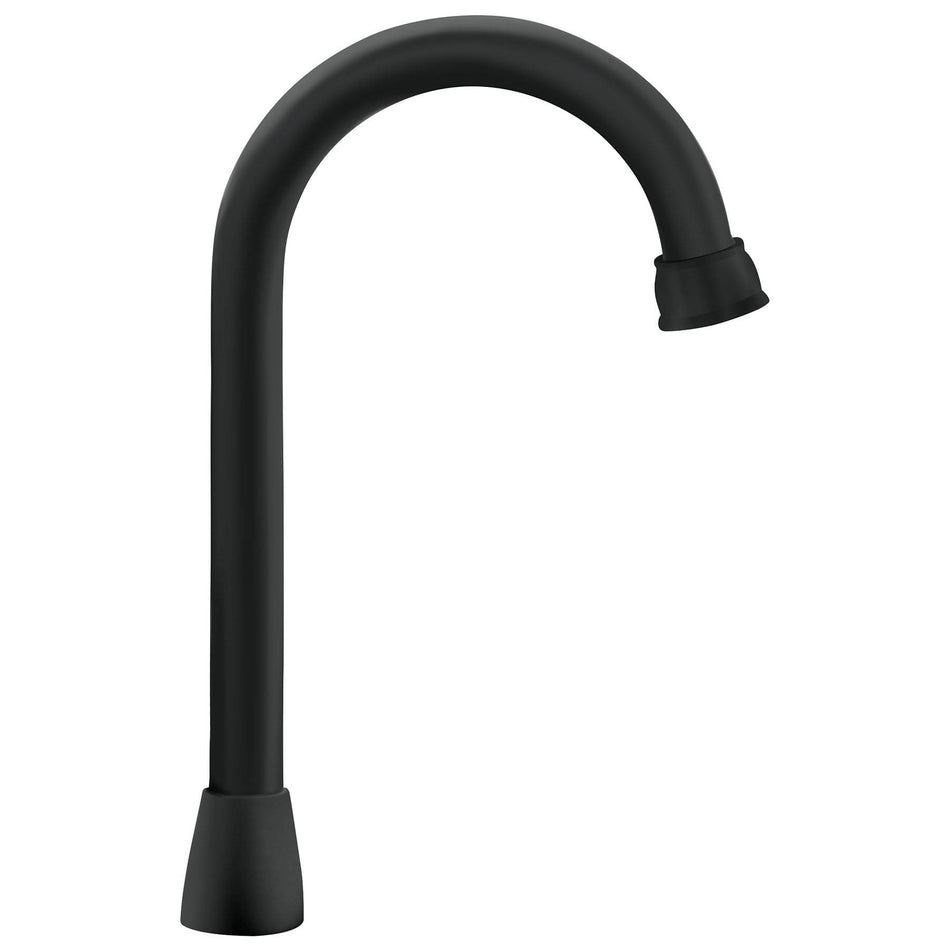 Cuello tipo bar para mezcladora de lavabo, negro mate, Aqua SKU AQCR-60M