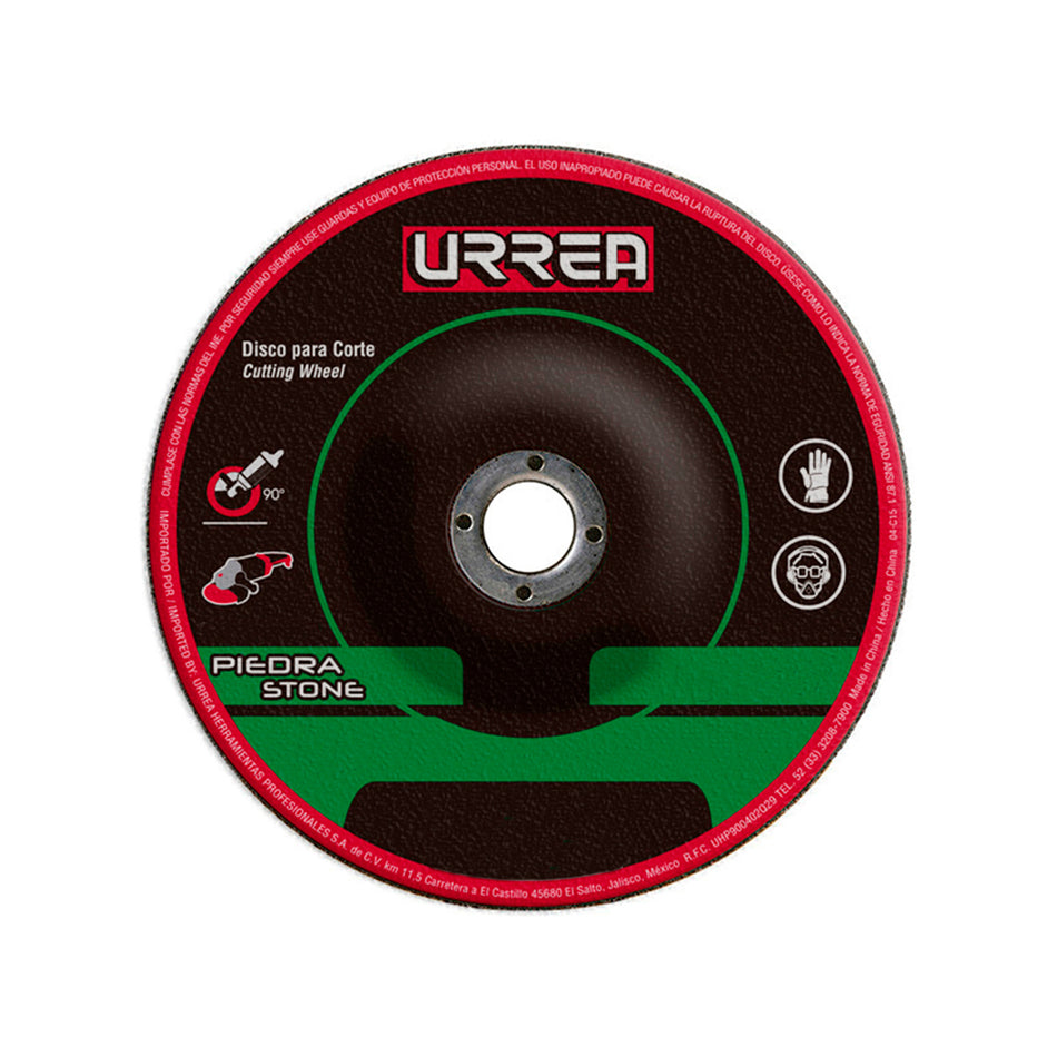 DISCO ABRASIVO TIPO 27 PARA PIEDRA 7 X 1 8 SKU ASCS07