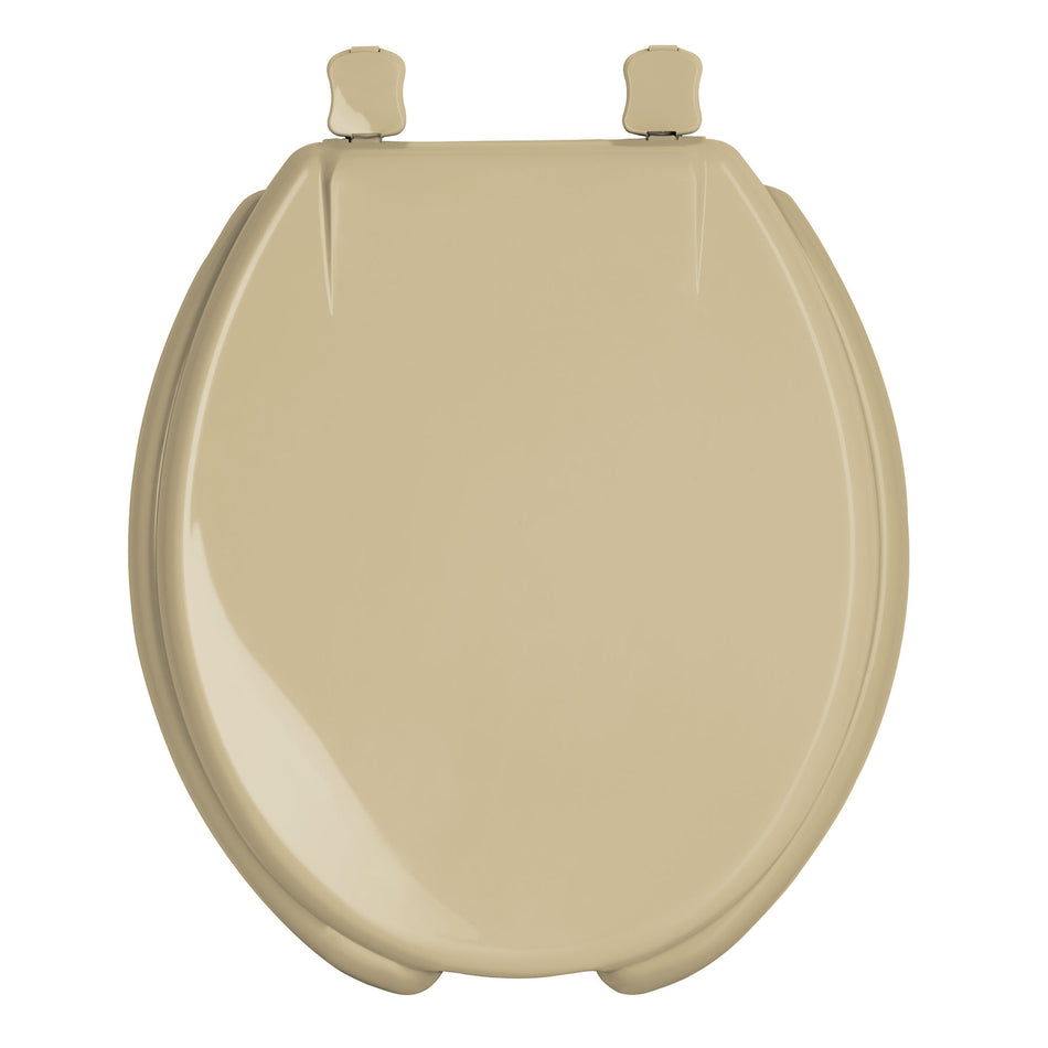 Asiento redondo para WC, abierto, beige, Foset SKU AWC-40C