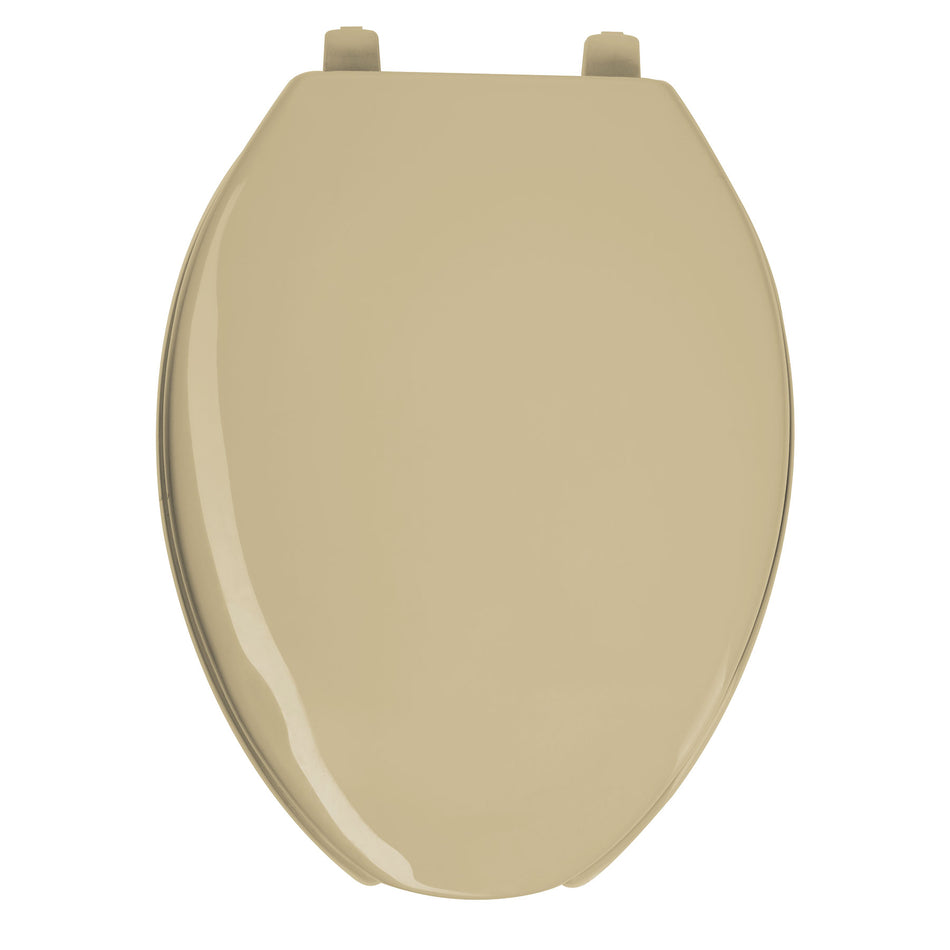 Asiento alargado para WC, abierto, beige, Foset SKU AWC-45C