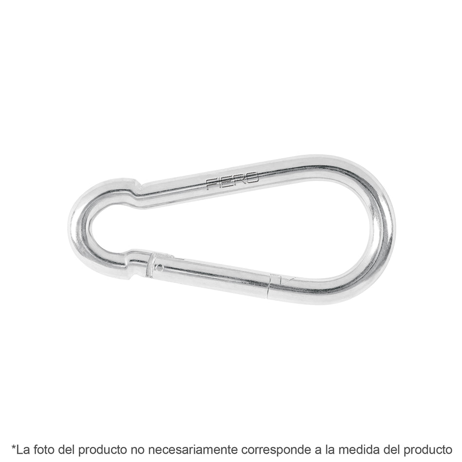 Bandola mosquetón de acero 1/4', Fiero SKU BMA-1/4