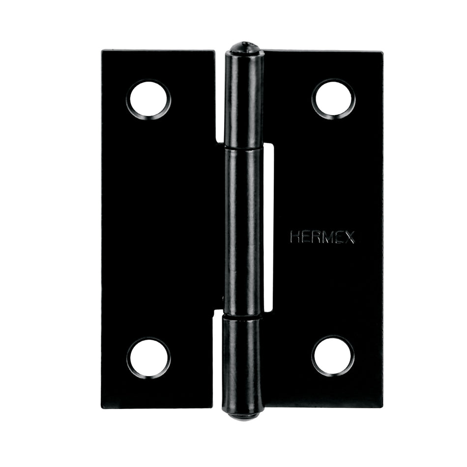 Bisagra rectangular 2' negra, Hermex SKU BR-206