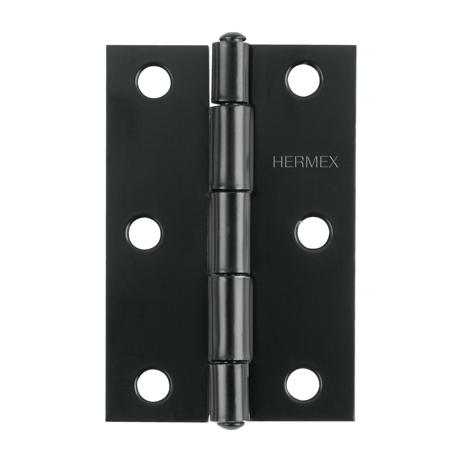 Bisagra rectangular 3' negra, Hermex SKU BR-306