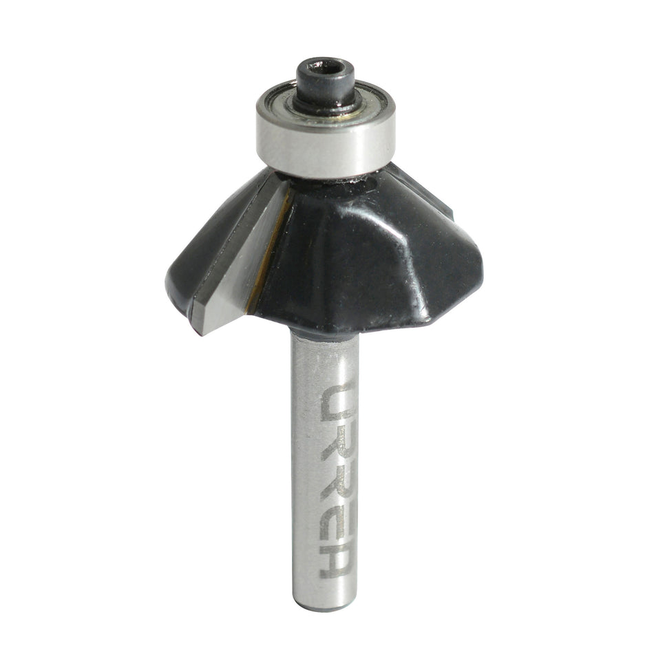 BROCA PARA ROUTER DE ACERO CHAFLAN CON BALERO 1 1 4 ZANCO DE 1 4 SKU BR1415