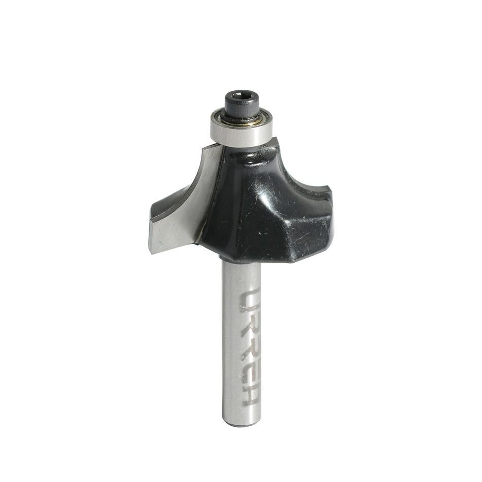 BROCA PARA ROUTER DE ACERO REDONDEADORA DE MOLDADURA CON BALERO 1 1 2 ZANCO DE 1 4 SKU BR1418