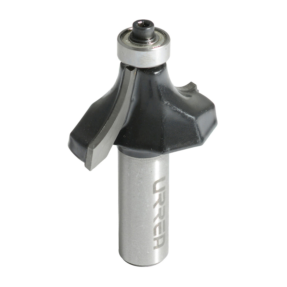 BROCA PARA ROUTER DE ACERO REDONDEADORA CON BALERO 1 ZANCO DE 1 4 SKU BR1419
