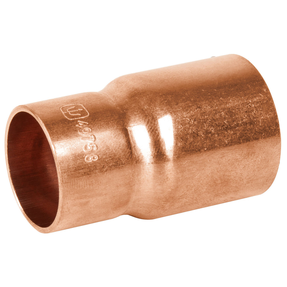 Cople reducción bushing cobre, 1'x 3/4', Foset SKU CC-233