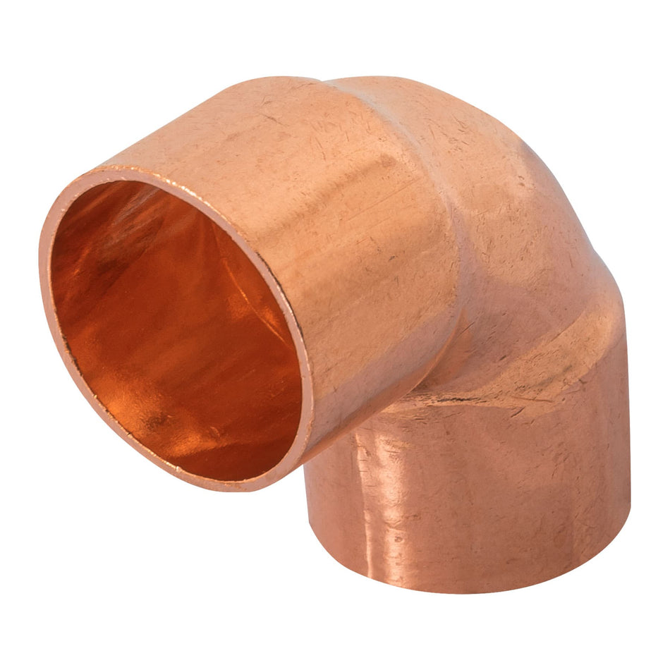 Codo 90° de cobre de 1', Foset SKU CC-563