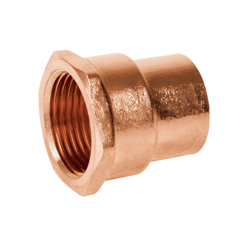 Conector de cobre, rosca interior 3/4', Foset SKU CC-602