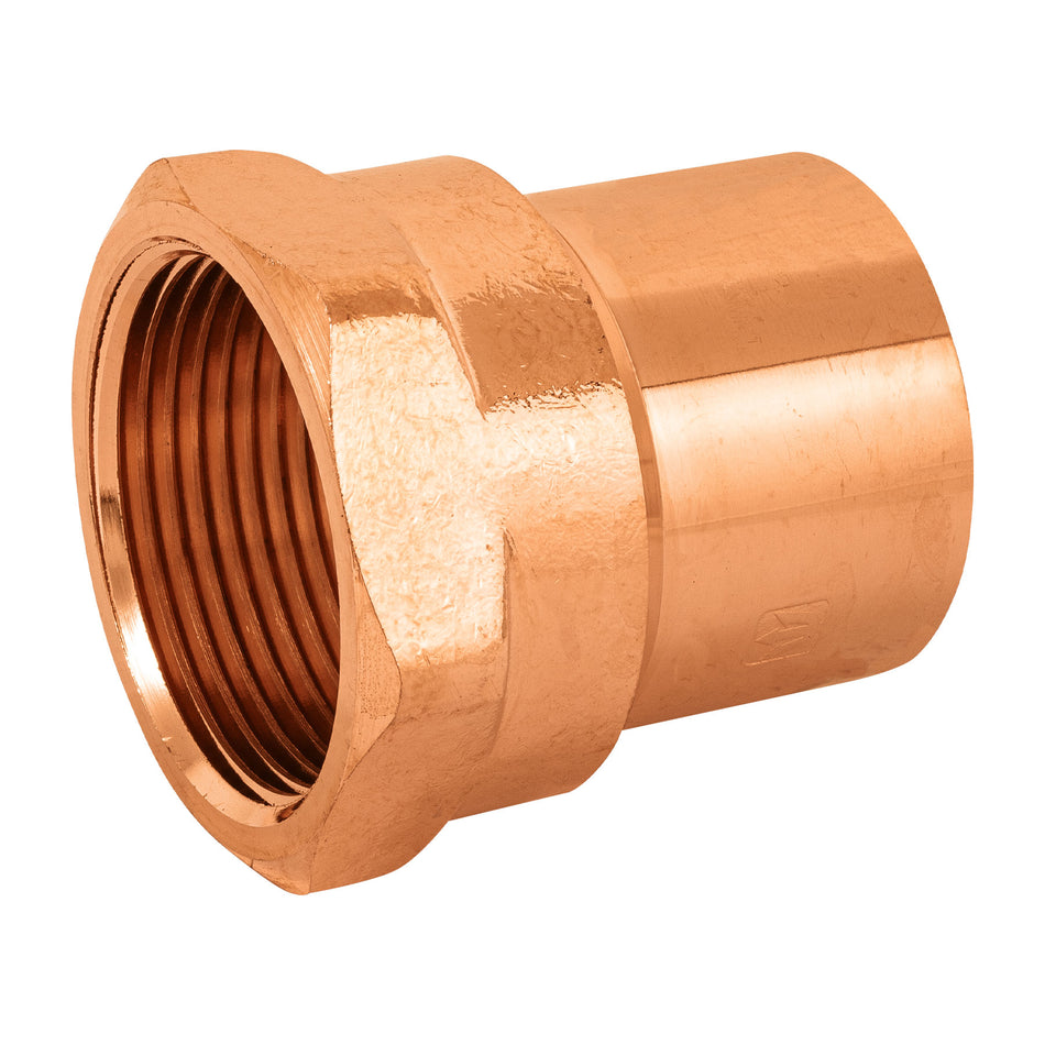 Conector de cobre, rosca interior 1-1/4', Foset SKU CC-604