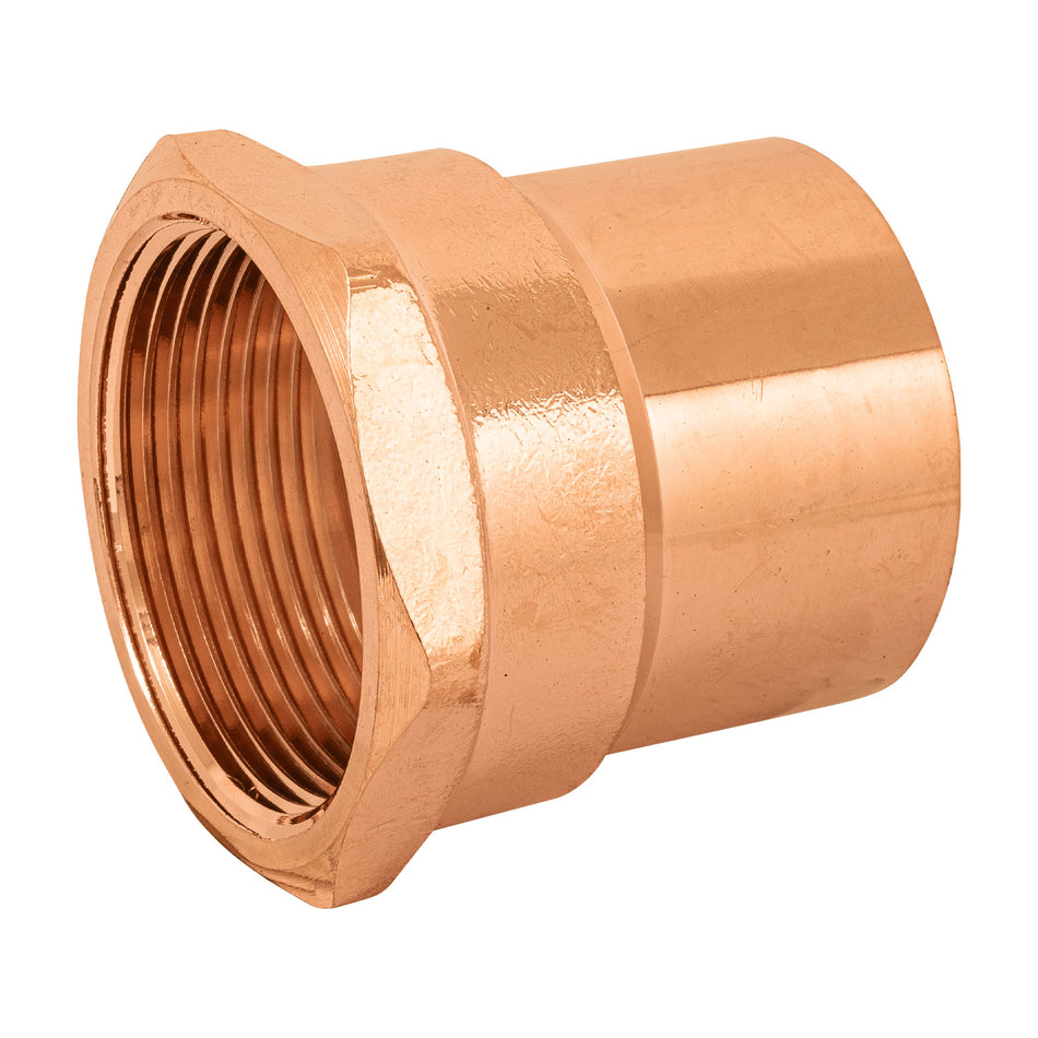 Conector de cobre, rosca interior 1-1/2', Foset SKU CC-605