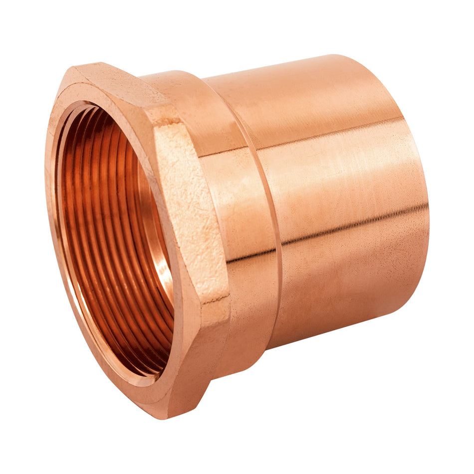 Conector de cobre, rosca interior 2', Foset SKU CC-606