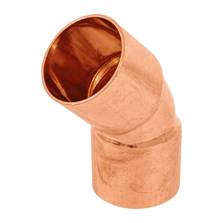 Codo de cobre 45° de 1', Foset Basic SKU CC-863B