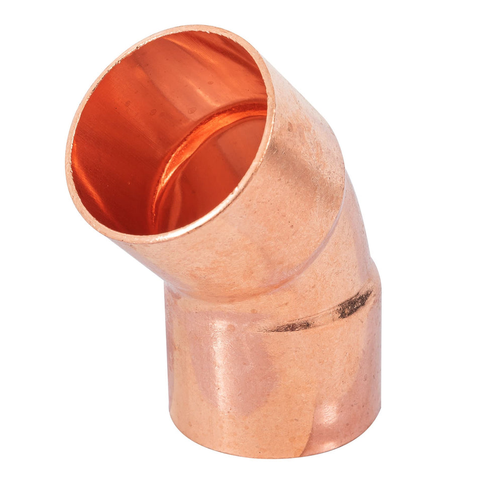 Codo 45° de cobre 1-1/4', Foset SKU CC-864