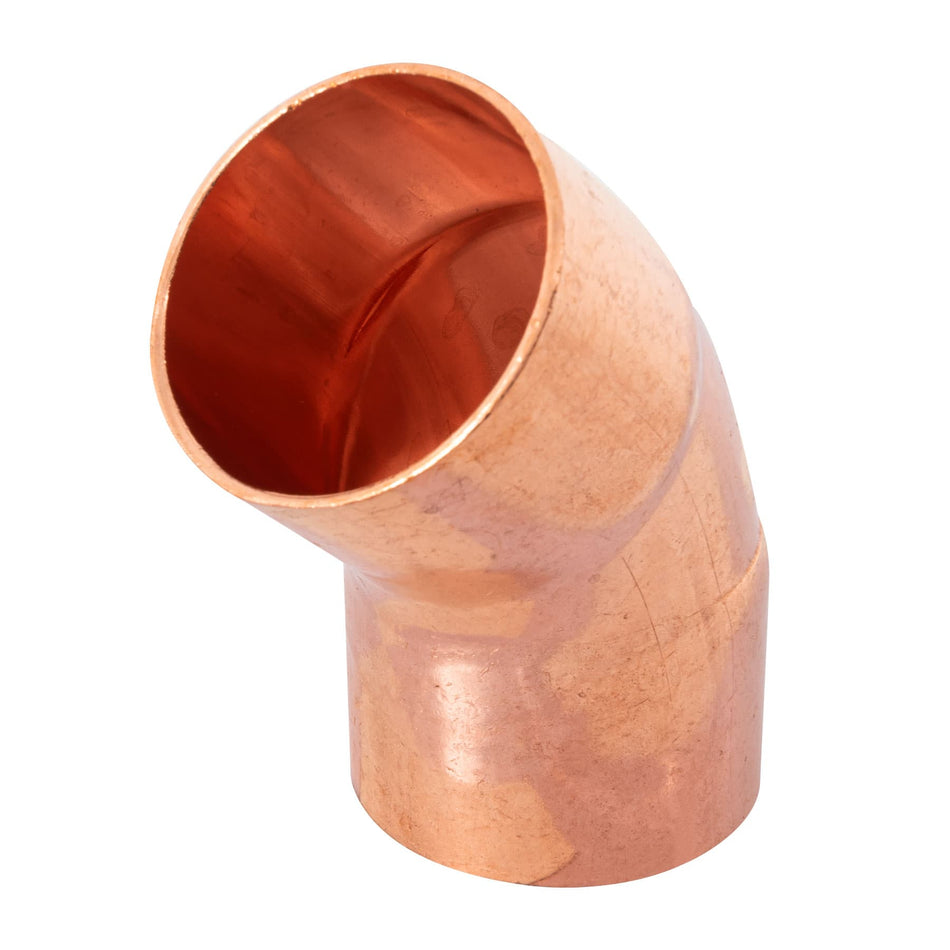 Codo 45° de cobre 1-1/2', Foset SKU CC-865