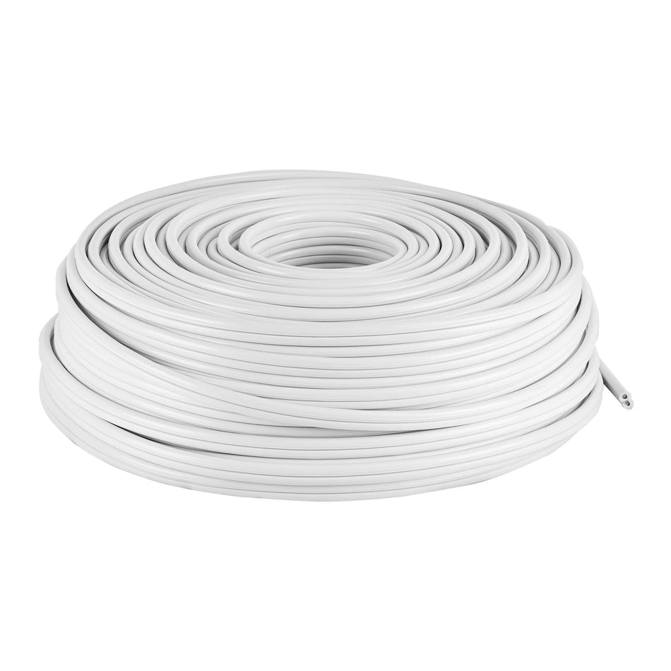 Rollo de 100 m de cordón dúplex flexible SPT 12 AWG, Volteck SKU CDU-120