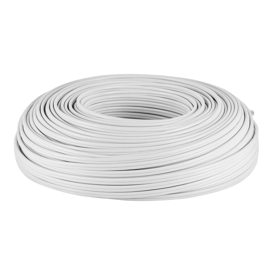 Rollo de 100 m de cordón dúplex flexible SPT 14 AWG, Volteck SKU CDU-140