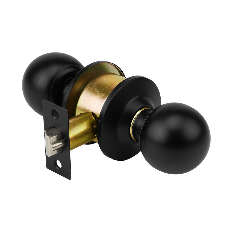 CERRADURA POMO, NEGRO, ESFERA, ENTRADA, HERMEX SKU CEPO-61E