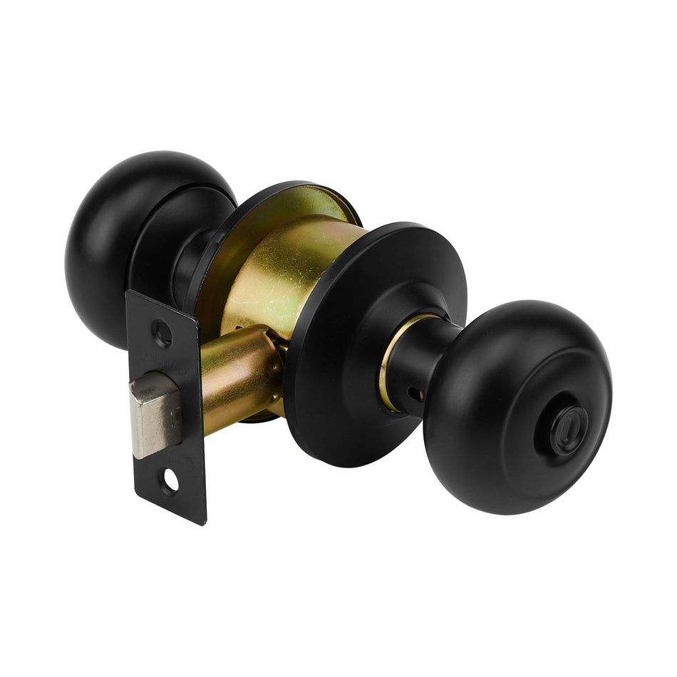 CERRADURA POMO, NEGRO, OVAL, BAA±O, HERMEX SKU CEPO-62B