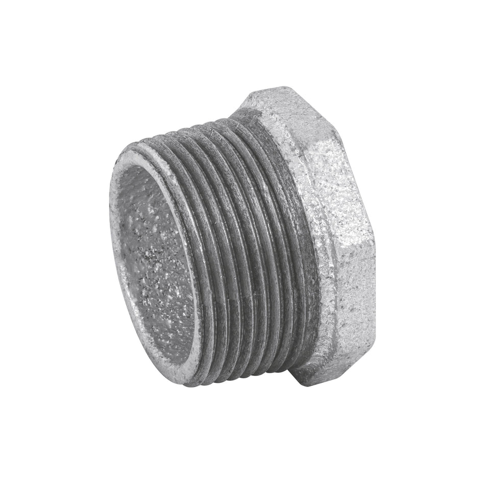 Reducción bushing acero galvanizado 1-1/4 x 1/2', Foset SKU CG-234