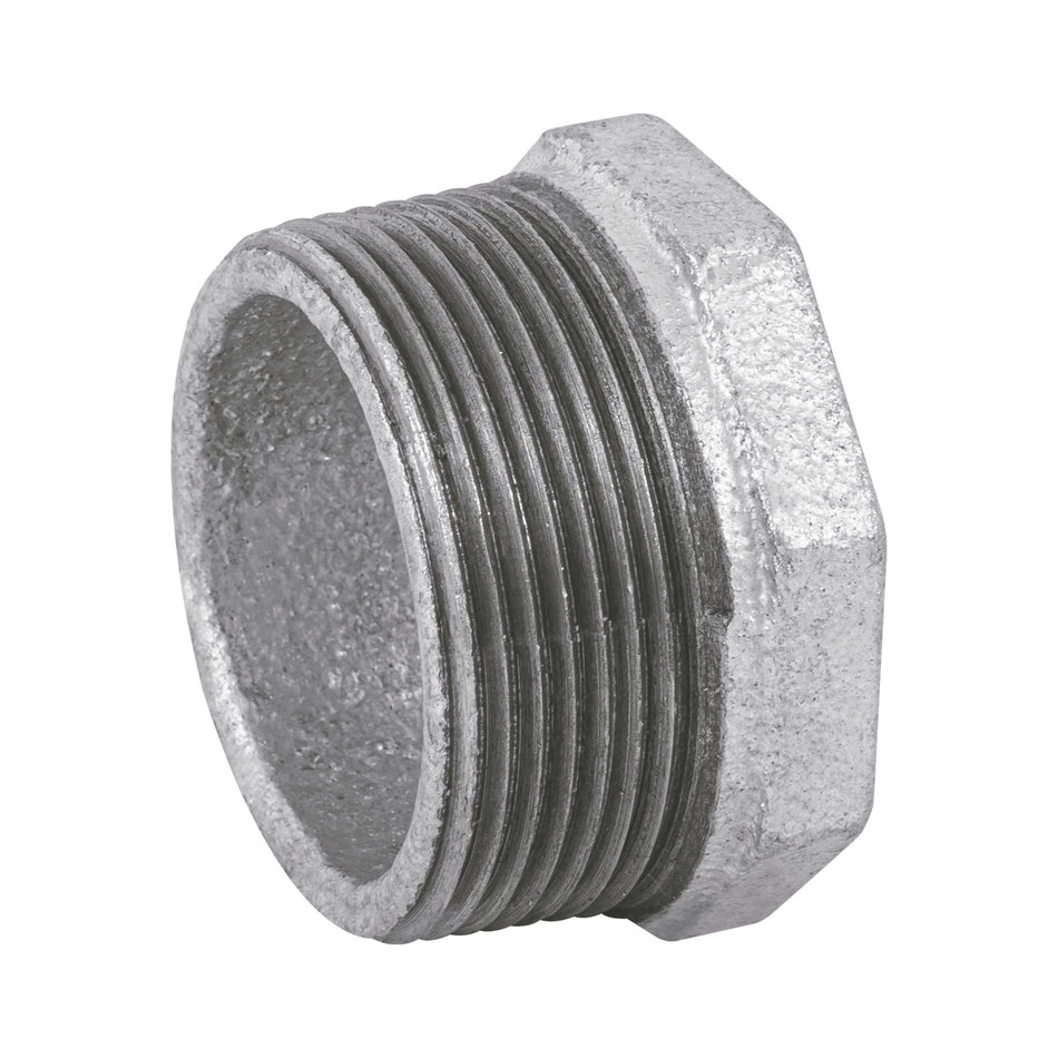 Reducción bushing acero galvanizado 1-1/2 x 1/2', Foset SKU CG-237