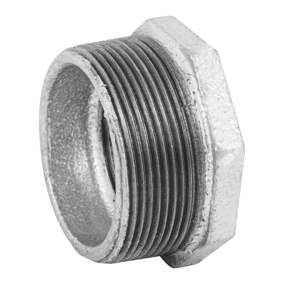 Reducción bushing acero galvanizado 2 x 1-1/4', Foset SKU CG-241