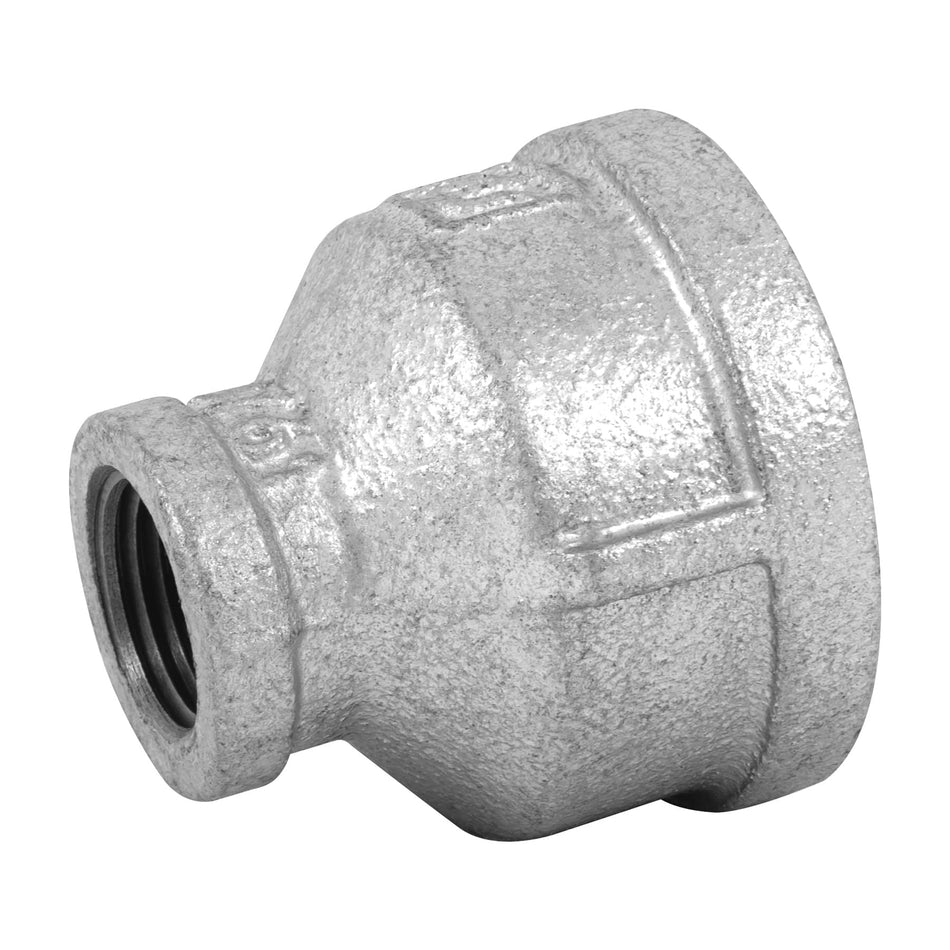 Reducción campana acero galvanizado 1-1/4' x 1/2', Foset SKU CG-294