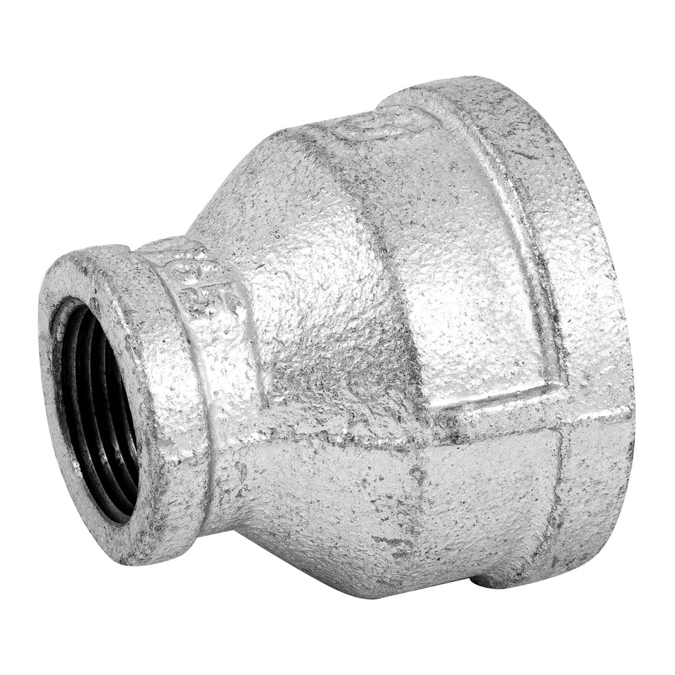 Reducción campana acero galvanizado 1-1/2' x 3/4', Foset SKU CG-298