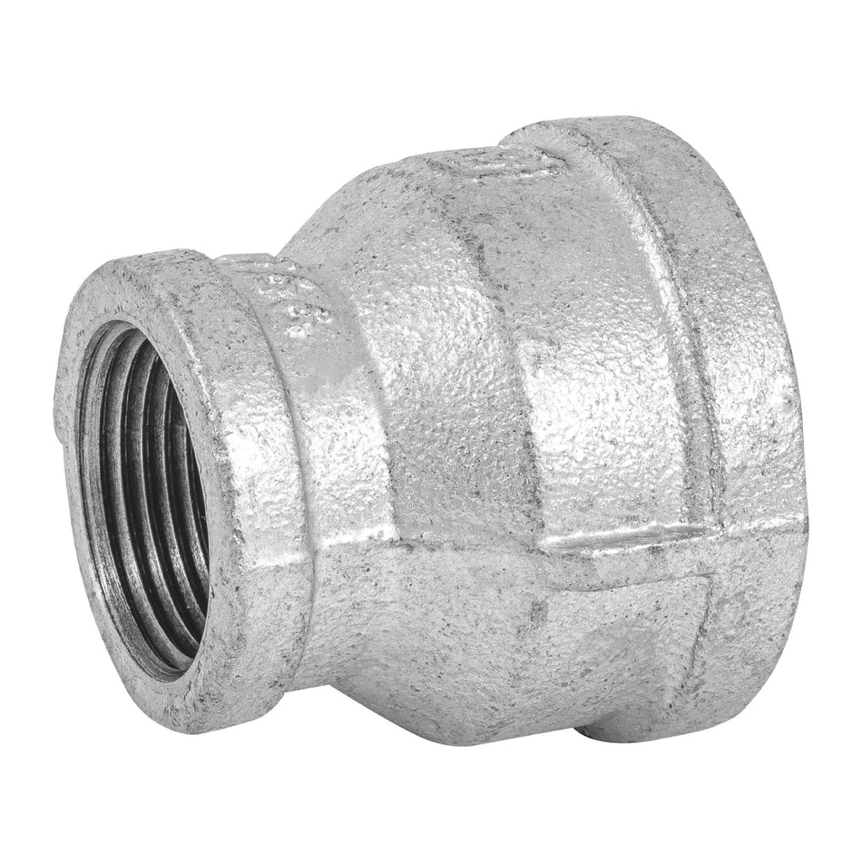 Reducción campana acero galvanizado 1-1/2' x 1', Foset SKU CG-299