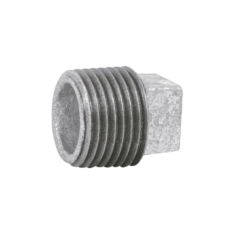 Tapón macho 1/2' de acero galvanizado, Foset SKU CG-311