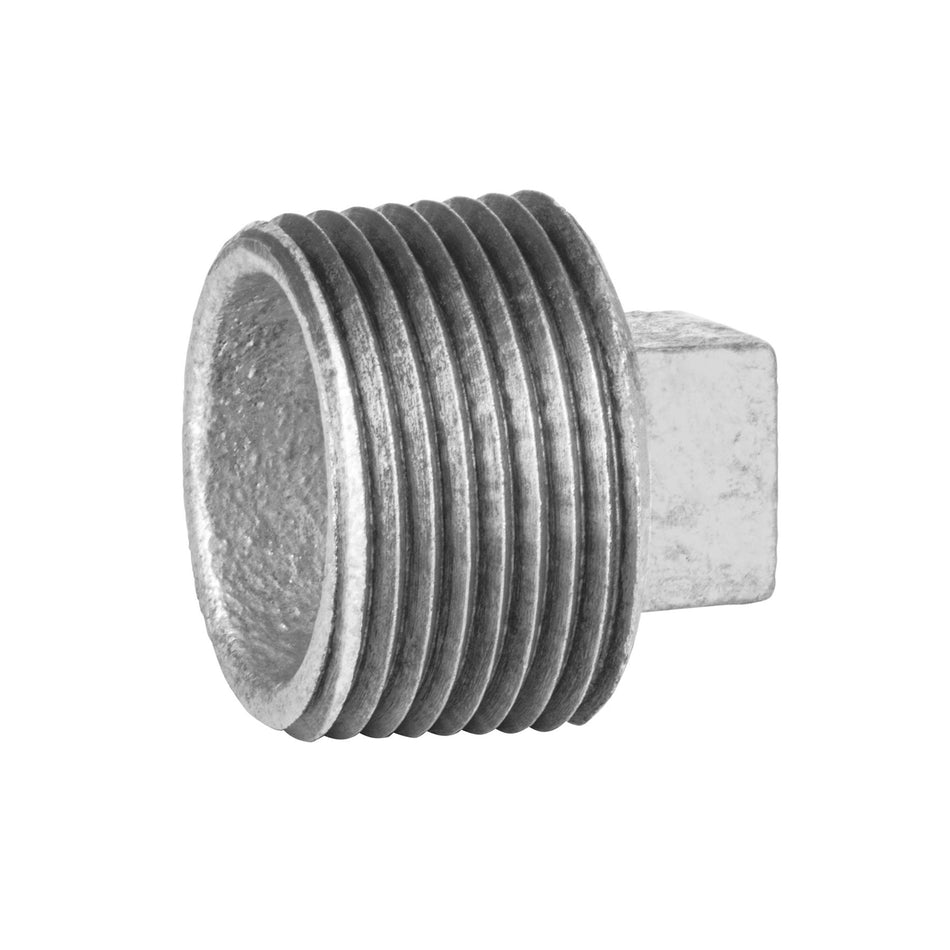 Tapón macho 3/4' de acero galvanizado, Foset SKU CG-312