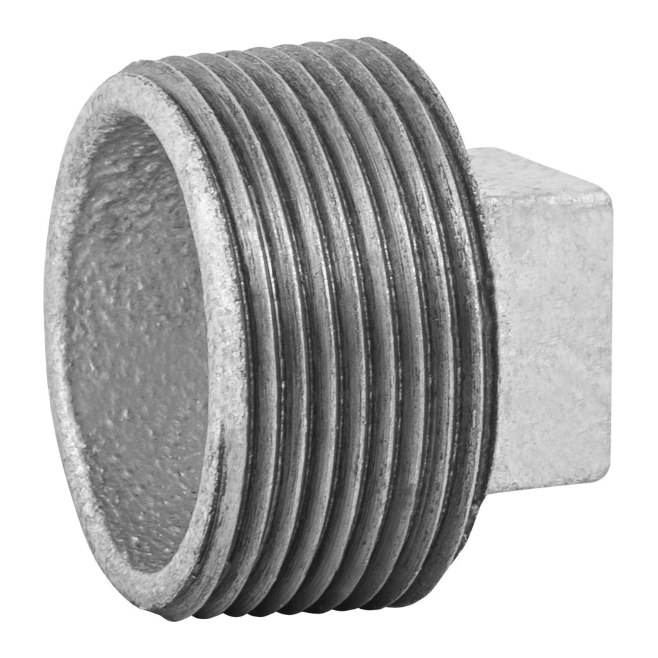 Tapón macho 1-1/4' de acero galvanizado, Foset SKU CG-314