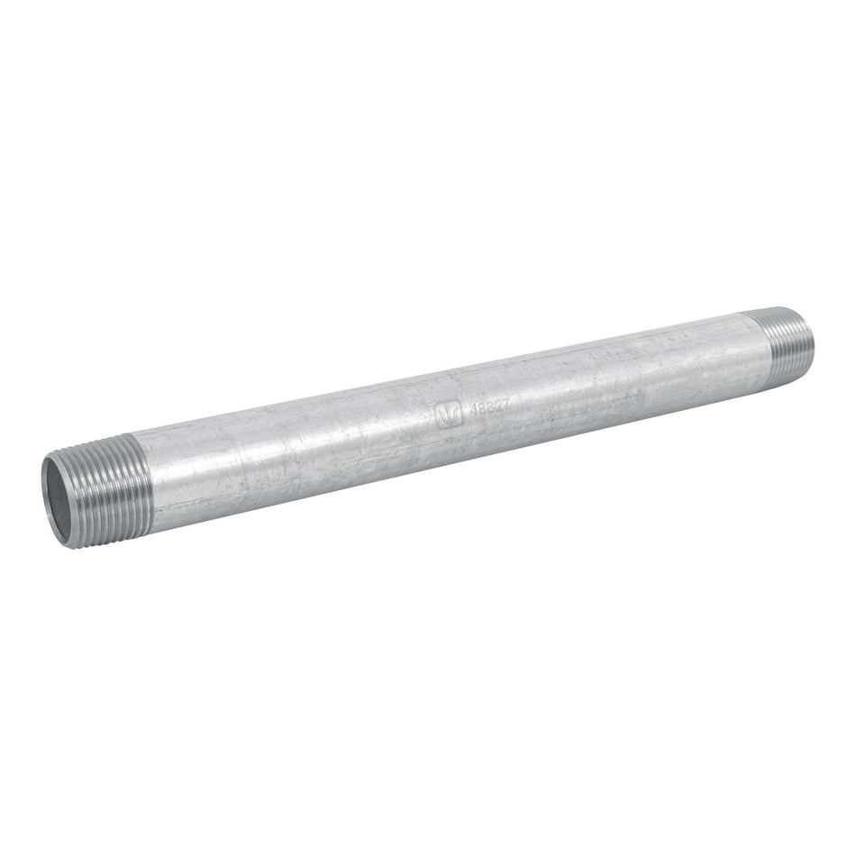 Niple de acero galvanizado 1 x 12', Foset SKU CG-428