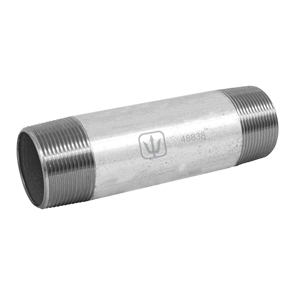 Niple de acero galvanizado 1-1/2 x 6', Foset SKU CG-439