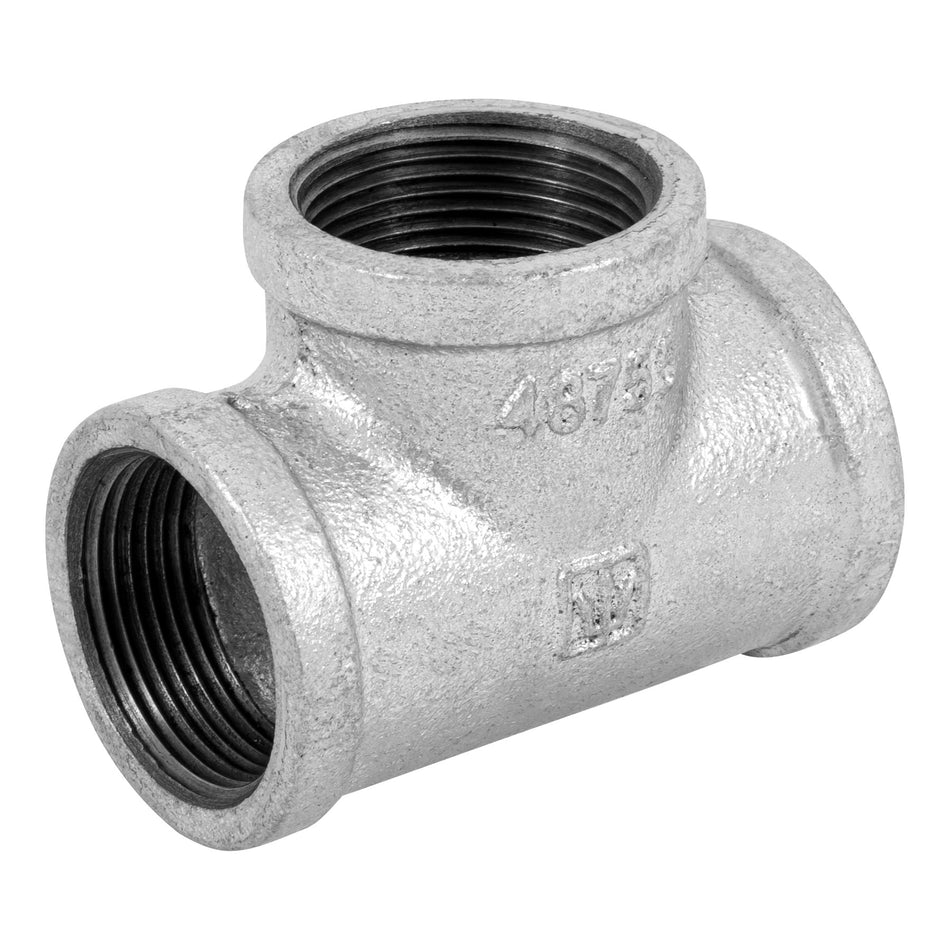 Tee sencilla 1-1/4' acero galvanizado, Foset SKU CG-704