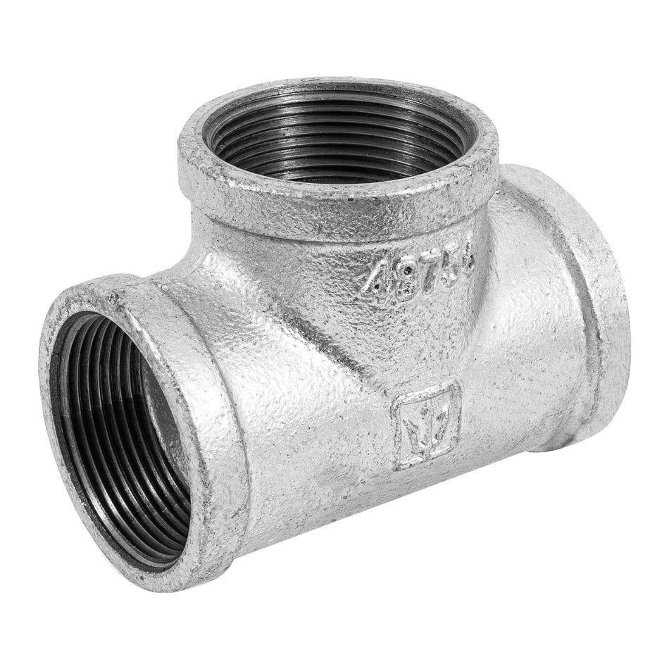 Tee sencilla 1-1/2' acero galvanizado, Foset SKU CG-705