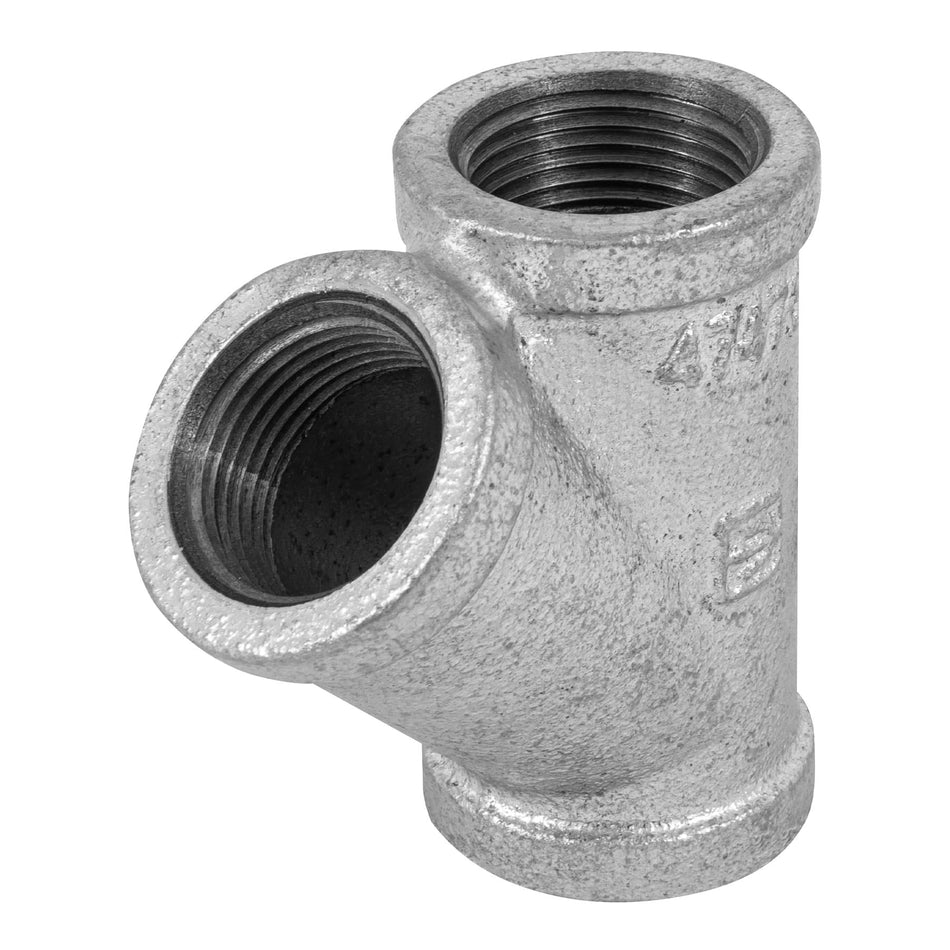 Yee sencilla 1' acero galvanizado, Foset SKU CG-803