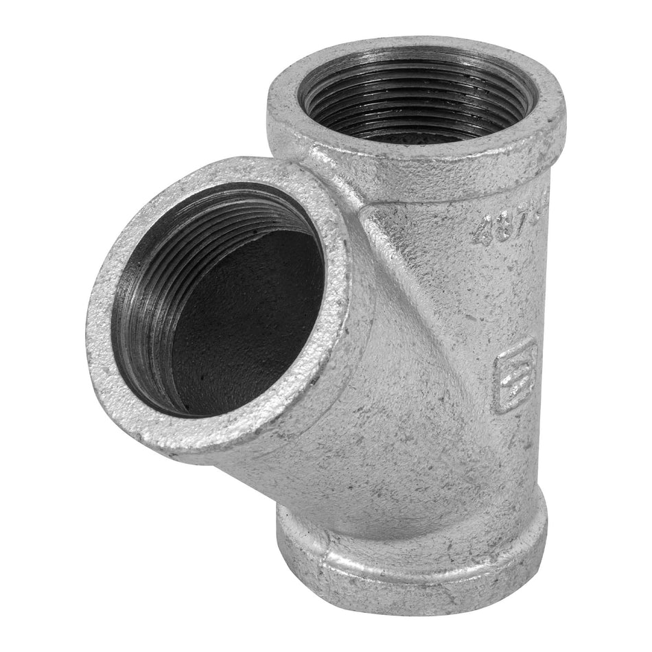 Yee sencilla 1-1/2' acero galvanizado, Foset SKU CG-805